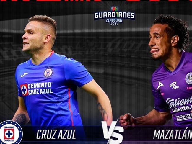 El arrollador Cruz Azul recibe al Mazatlán