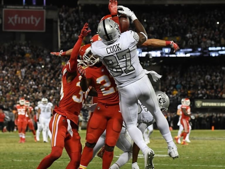 Chiefs vs Raiders. Foto: Getty images
