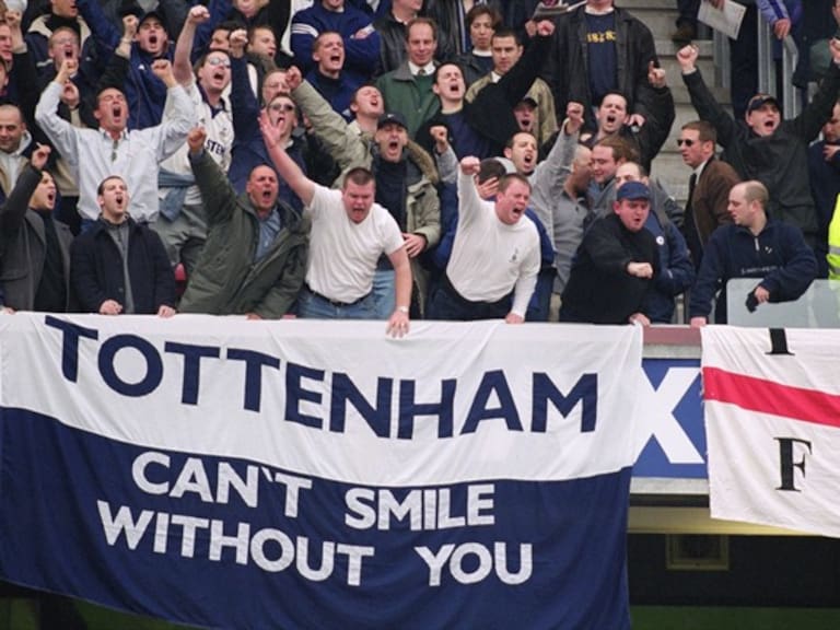 Afición del Tottenham. Foto: Getty Images
