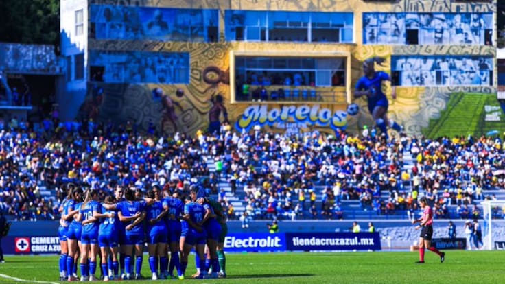 Cruz Azul Femenil hace historia: Supera en asistencia al equipo varonil en el Clausura 2026
