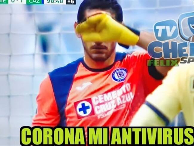 La memiza del América vs Cruz Azul