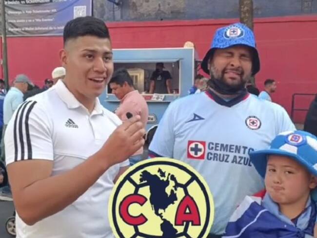 Pequeño aficionado de Cruz Azul afirma que el América ‘es el mejor’