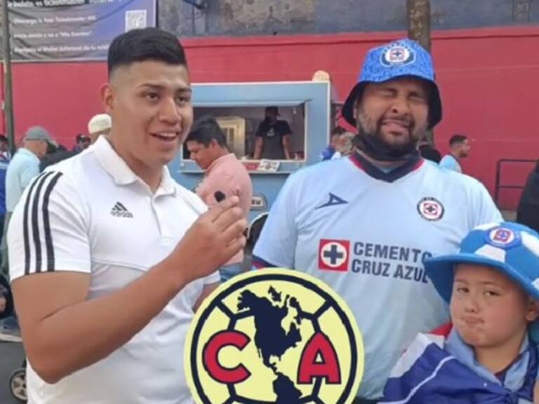 Pequeño aficionado de Cruz Azul afirma que el América ‘es el mejor’