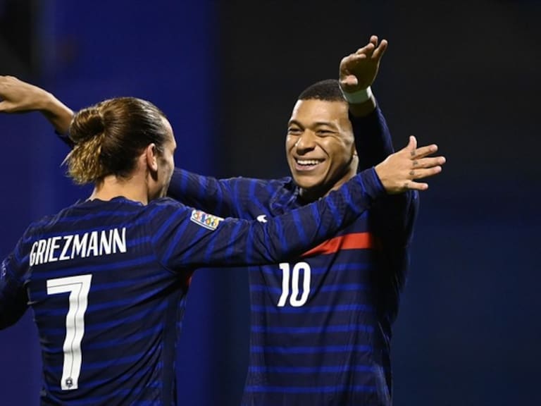 Griezmann y Kylian Mbappé Francia. Foto: Getty Images