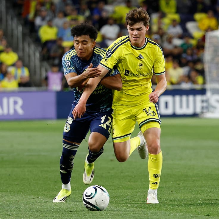 América cierra empate amargo frente a Nashville en la ida de cuartos de final de Concachampions