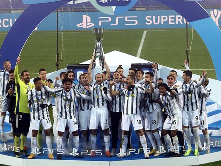 Juventus se llevó la Supercopa de Italia . Foto: Getty Images