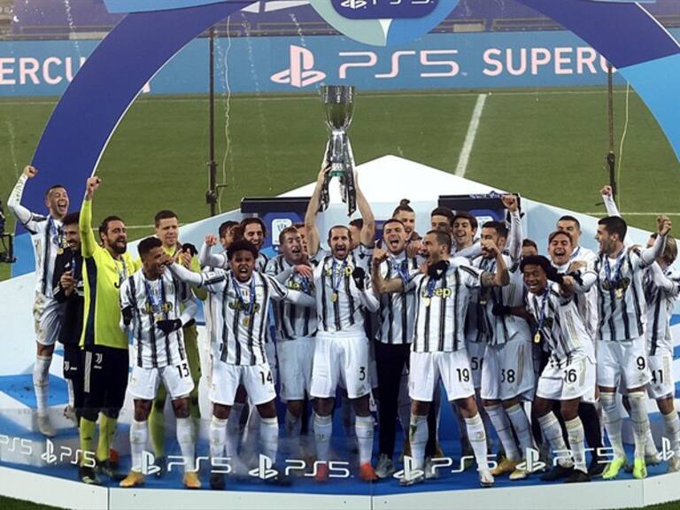 Juventus se llevó la Supercopa de Italia . Foto: Getty Images