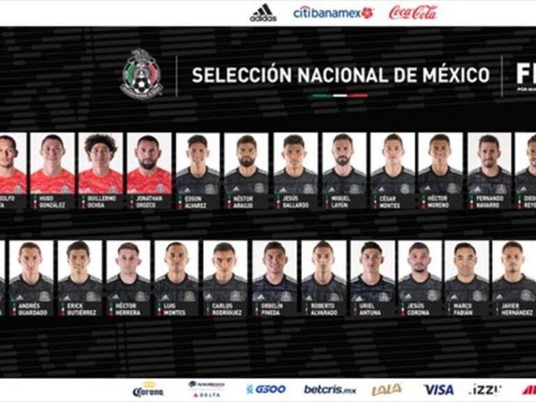 Convocatoria para los juego de septiembre. Foto: Twitter @miseleccionmx