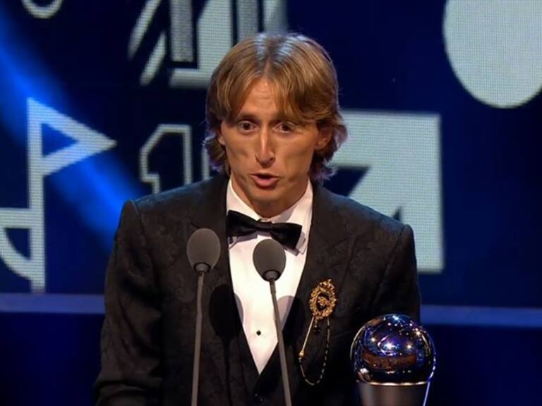 Luka Modrić gana el mejor jugador del año. Foto: W Deportes
