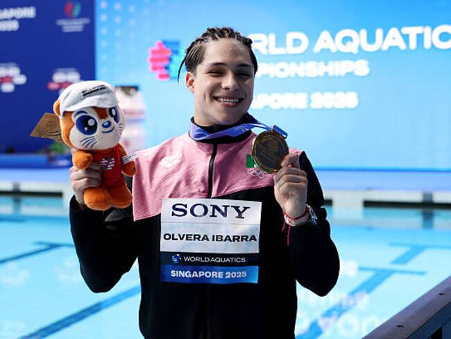 ¡Osmar Olvera es Campeón del Mundo!, le ganó a los chinos con dos clavados casi perfectos y les arrebató la medalla de Oro VIDEO