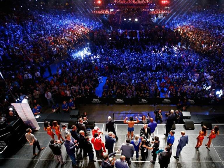 Función de Box en Las Vegas. Foto: Getty Images