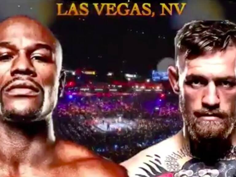 Mayweather vs McGregor. Foto: Twitter