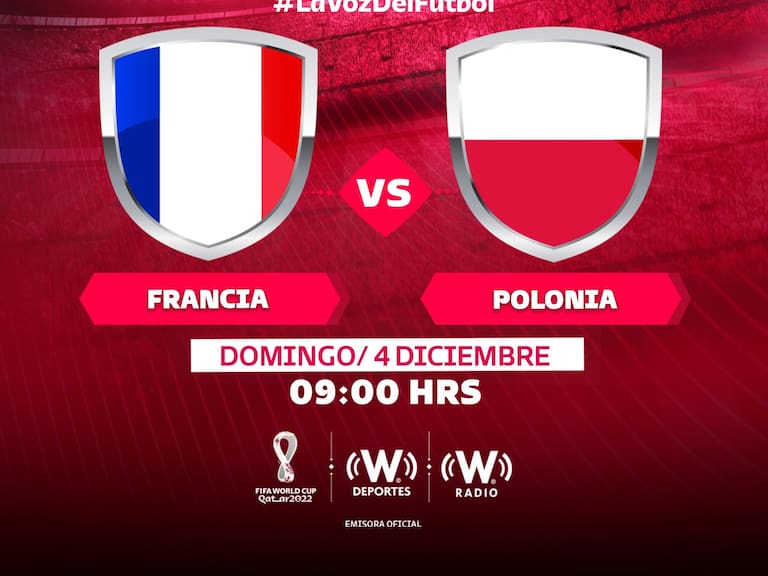 Francia vs Polonia en vivo