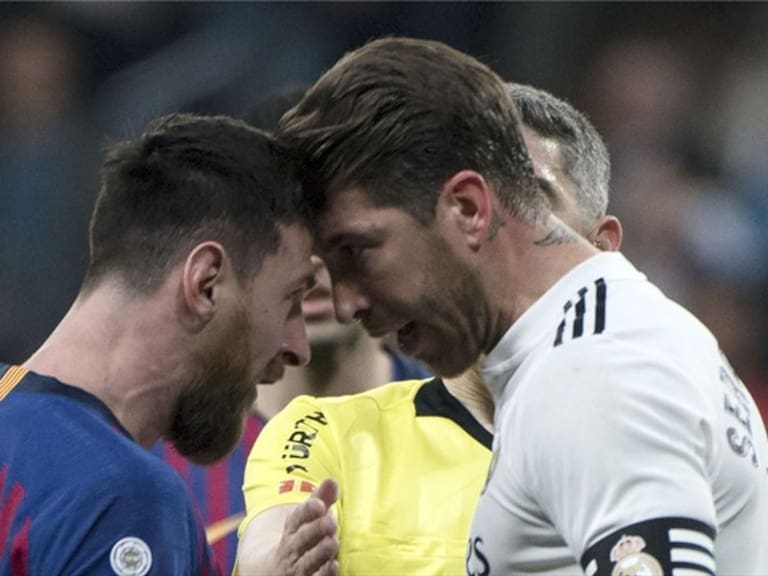 Lionel Messi vs Sergio Ramos. Foto: Getty Images