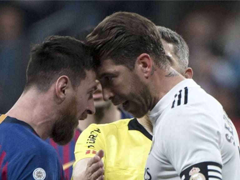 Lionel Messi vs Sergio Ramos. Foto: Getty Images