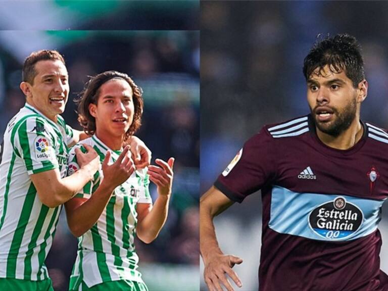 Guardado, Lainez y Araujo. Foto: Especial / Getty Images