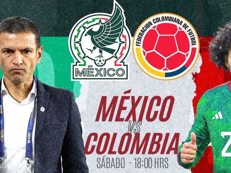 México vs Colombia partido amistoso