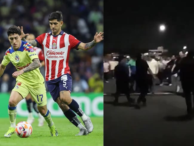Violencia en Concachampions: Seguidores de América y Chivas se enfrentan a golpes