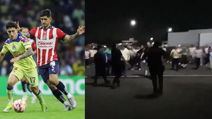 Violencia en Concachampions: Seguidores de América y Chivas se enfrentan a golpes