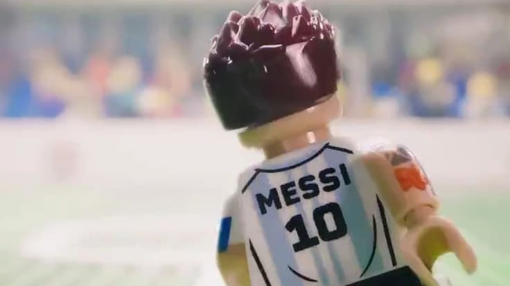 LEGO se equivoca en homenaje a Lionel Messi tras su retiro de la Selección Argentina y los fans no lo perdonan
