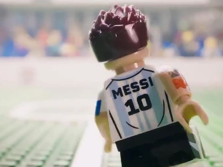 LEGO se equivoca en homenaje a Lionel Messi tras su retiro de la Selección Argentina y los fans no lo perdonan