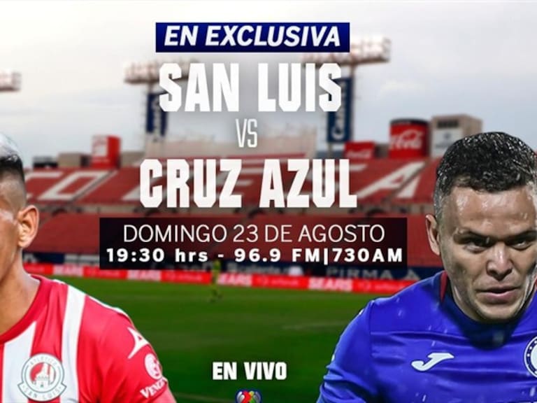 Atlético de San Luis vs Cruz Azul en vivo . Foto: W Deportes