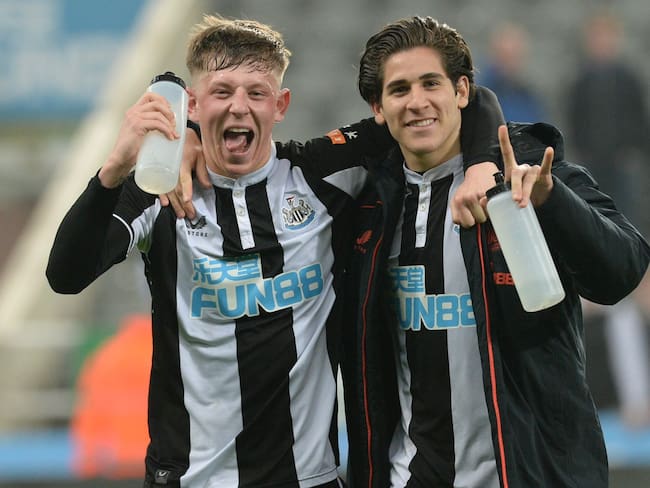 Santiago Muñoz hace su primer gol con el Newcastle