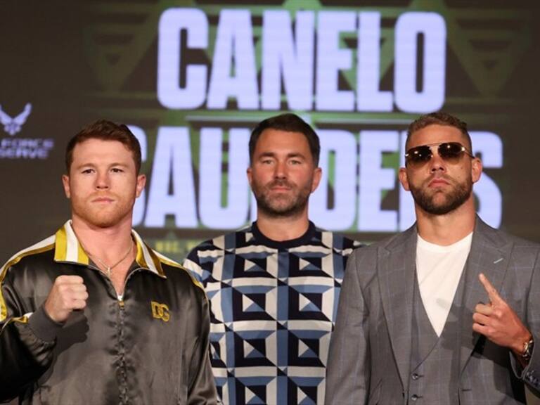 Saúl 'Canelo' Álvarez vs Billy Joe Saunders. Foto: Getty Images