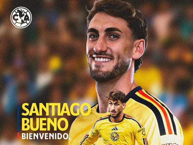 ¿Quién es Santiago Bueno? El nuevo refuerzo del Club América para el Apertura 2026
