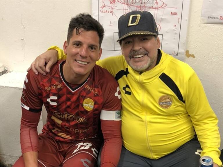 Diego Maradona lleva a Dorados a la Final de AscensoMx. Foto vía: @Dorados