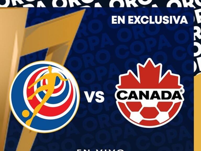 Costa Rica vs Canadá . Foto: wdeportes