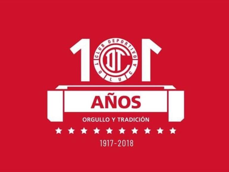 Toluca 101 años. Foto: Twitter