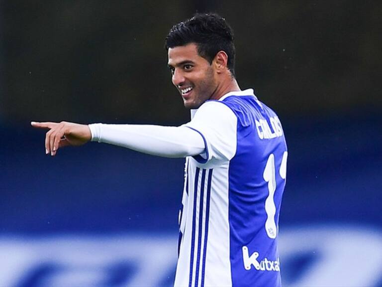 Carlos Vela en un partido. Foto: Getty Images