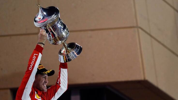 Vettel lo vuelve a hacer, gana el GP de Bahréin