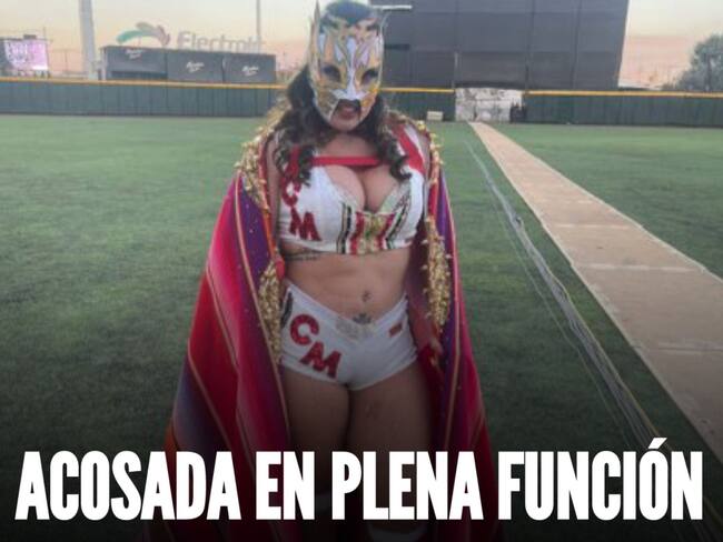 La Hiedra es agredida sexualmente en plena función de la lucha libre