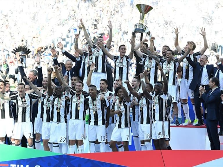 Juventus consiguió su sexto título de Seria A consecutivo. Foto: Getty