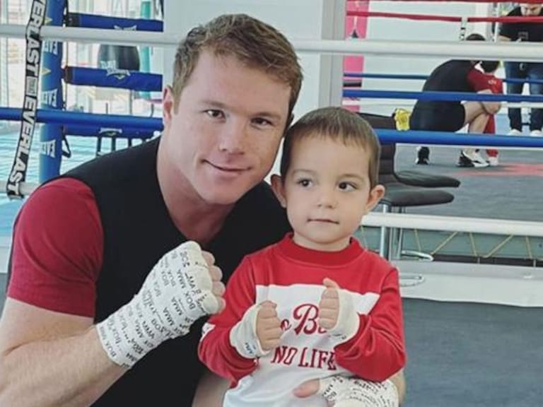 Hijo del Canelo sigue sus pasos en el mundo del Boxeo