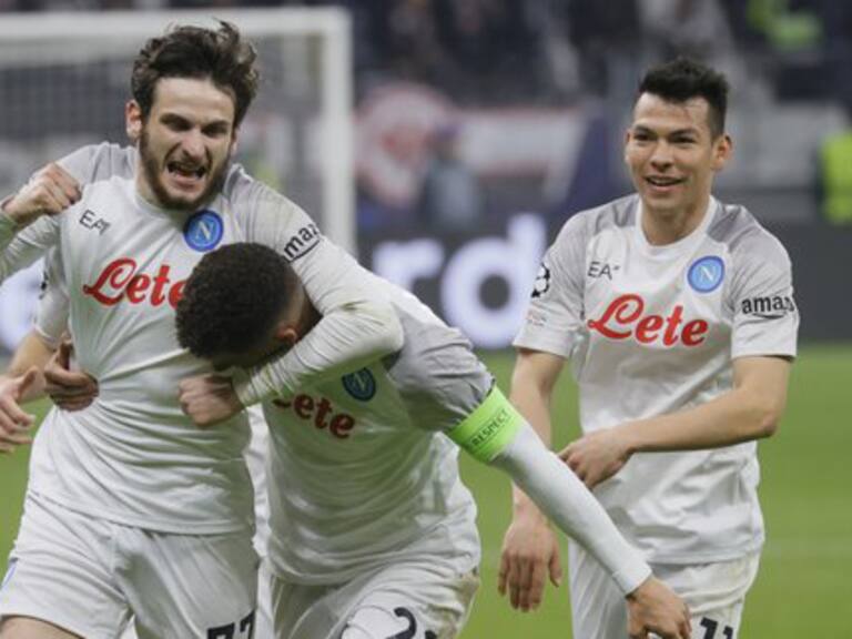 Napoli, con un Chucky en plan grande, ganó de visita en Frankfurt