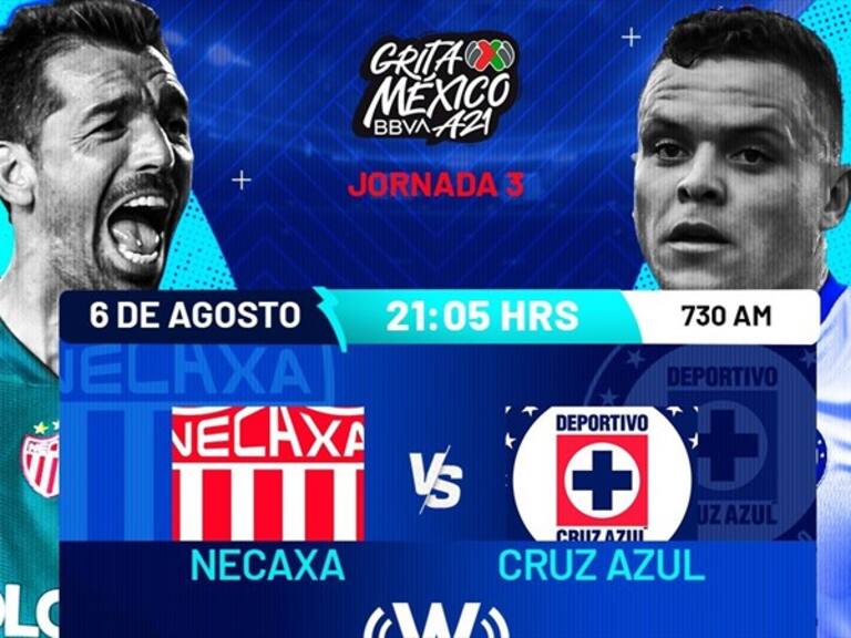 necaxa vs Cruz azul . Foto: wdeportes