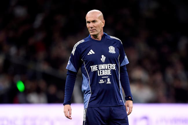 Zinedine Zidane ex entrenador del Real Madird