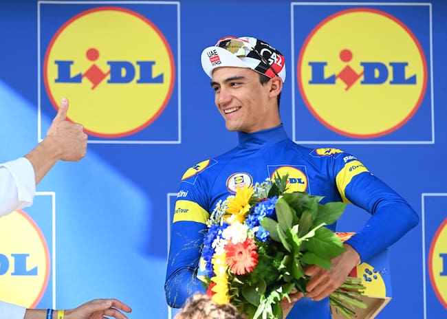Isaac del Toro en el Tour of Germany
