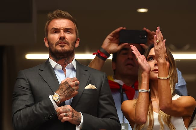 David Beckham en la Semifinal España vs Francia Mundial 2026