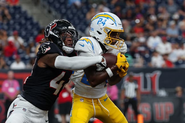 Recepción de Devonte Ross para un Touchdown