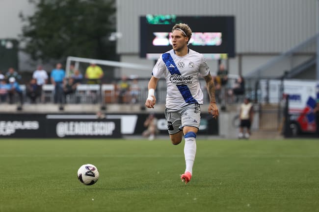 Emiliano Gómez en la Leagues Cup