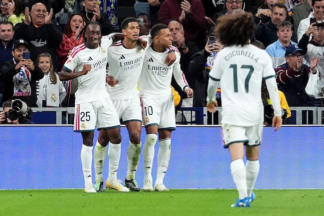 Los Merengues vencieron 4-1 al Sevilla