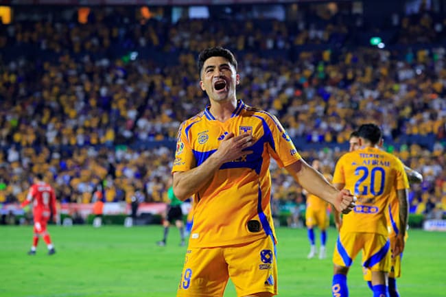 Nicolás Ibáñez con Tigres