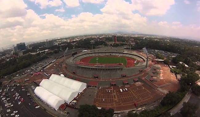 Estadio Olímpico Universitario. Foto: Twitter