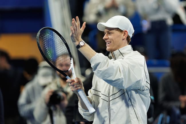 Jannik Sinner en Qatar