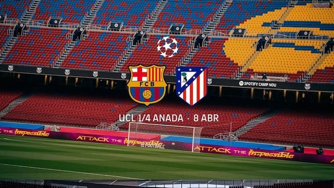 UEFA Champions League cuartos de final ida 25-26