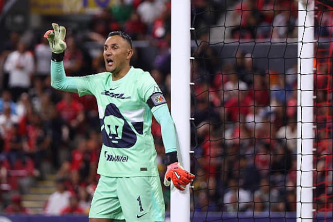 Keylor Navas en el Estadio Jalisco